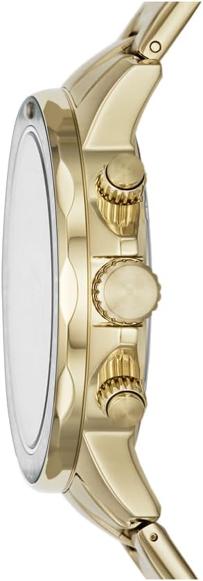 HOTBannon Multifunction Gold-Tone Stainless Steel Watch