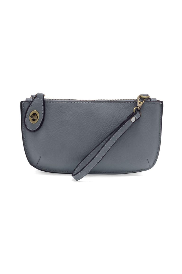 HOTJoy Susan Women's Fashion Purse Mini Crossbody Wristlet Clutch Handbag - Stone