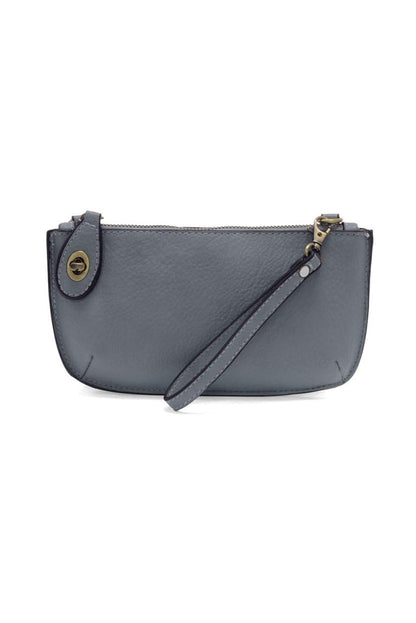 HOTJoy Susan Women's Fashion Purse Mini Crossbody Wristlet Clutch Handbag - Stone
