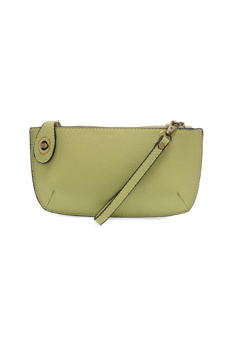 HOTJoy Susan Women's Fashion Purse Mini Crossbody Wristlet Clutch Handbag - Stone