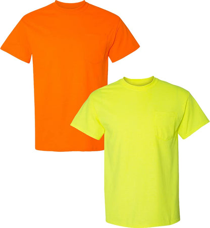 HOTGildan Adult Ultra Cotton T-Shirt with Pocket, Style G2300, 2-Pack
