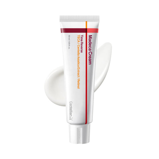 HOTCENTELLIAN 24 Madeca Cream Time Reverse - Firming Face Moisturizer with TECA Centella Asiatica, Skin Elasticity & Barrier Support, Deep Hydration Anti-Aging Face Cream, Korean Skincare, 1.69 fl oz