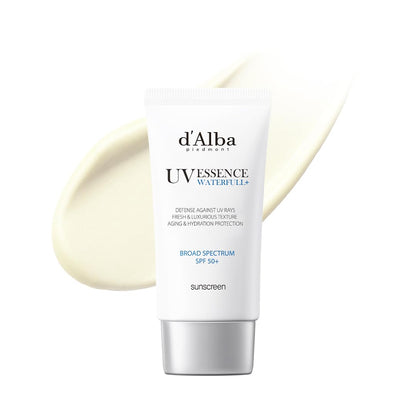 HOTd'alba Piedmont Waterfull Tone-Up Sunscreen Serum BROAD SPECTRUM SPF 50 + Korean Sunscreen for Face, All Skin Tones (1.69 fl.oz.)