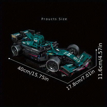 1089pcs Technical 1:12 Building Blocks, Motor Car Sport Set, Birthday Gift For Adults, Home Decor, Christmas Halloween Gift