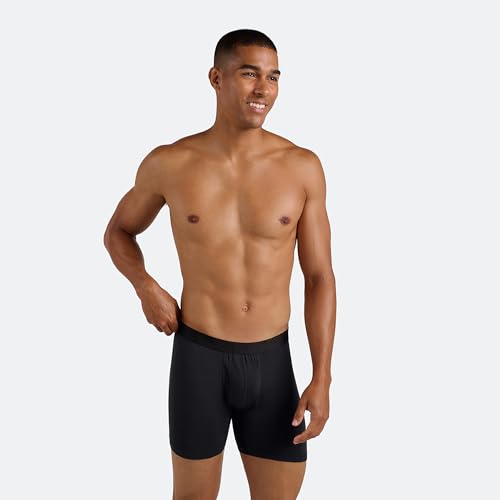 MeUndies – Men’s Boxer Briefs with Fly – 6” Inseam with Breathable and Comfortable Tencel Micro Modal Fabric – 3 Pack