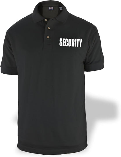 HOTFirst Class Poly Cotton Tactical Polo Shirts - Security Guard Officer Shirt