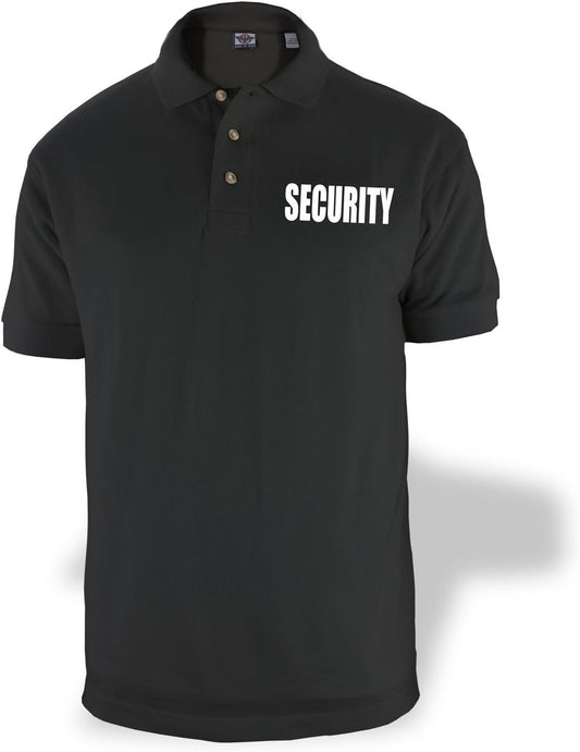 HOTFirst Class Poly Cotton Tactical Polo Shirts - Security Guard Officer Shirt