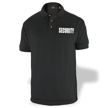 HOTFirst Class Poly Cotton Tactical Polo Shirts - Security Guard Officer Shirt
