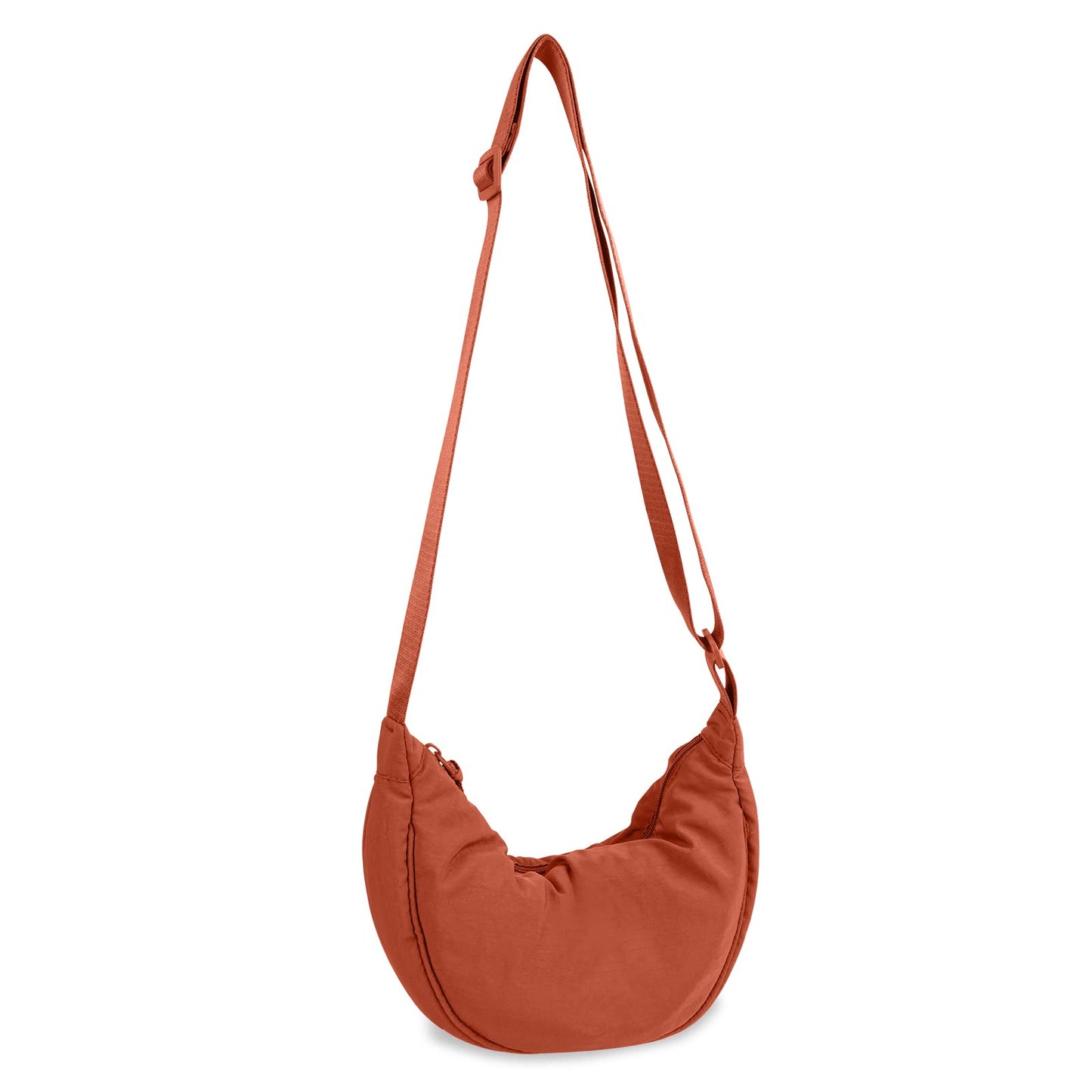 HOTNylon Crescent Crossbody Bag for Women Purses Trendy Men,Small Travel Sling Bag Hobo