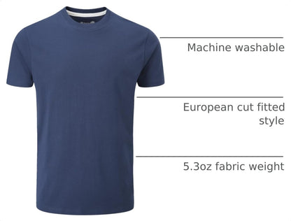 HOTCharles Wilson Men's 5 Pack Crew Neck T-Shirt