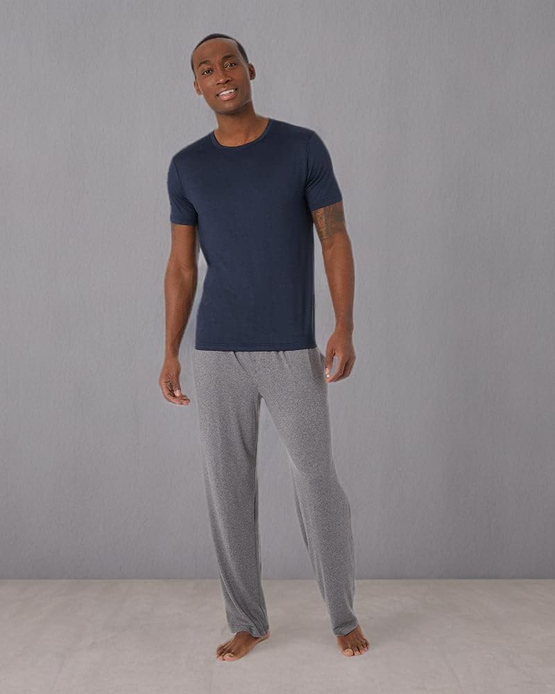 HOT32 Degrees Men's 4 Pack Cool Classic Crewneck T-Shirt, Anti-Odor, Quick Drying, 4-Way Stretch