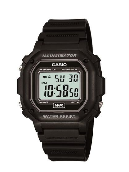 HOTCasio F108WH Series | Men's Digital Watch | Illuminator | Water Resistant | LED Light | Daily Alarm | 1/100 SEC Stopwatch | 3 Hands (HR, Min, SEC) | Date/Day Display | Daily Alarm | 7 Year Battery