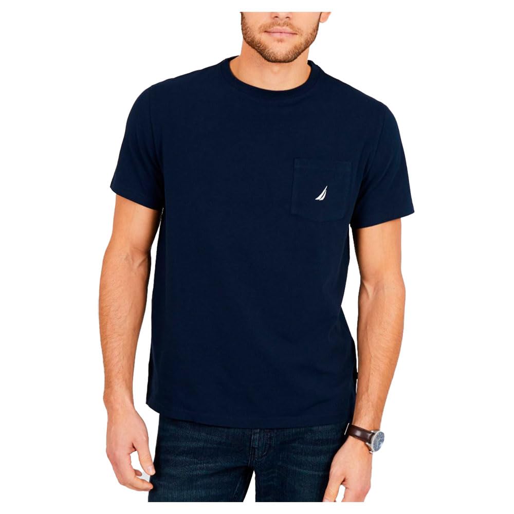 HOTNautica Men's Classic Fit Pocket T-Shirt | Designed Exclusively for Big & Tall Men