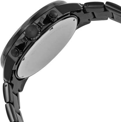 HOTBannon Multifunction Black Stainless Steel Watch