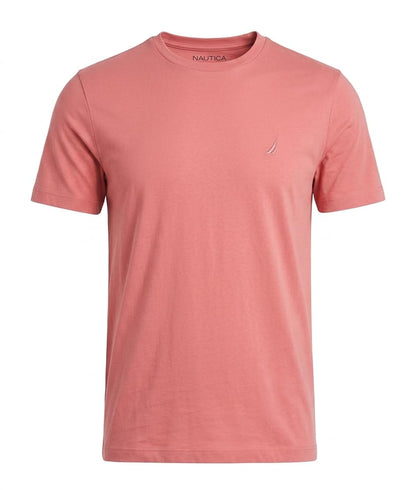 HOTNautica Men's Short Sleeve Solid Crew Neck T-Shirt Shirt