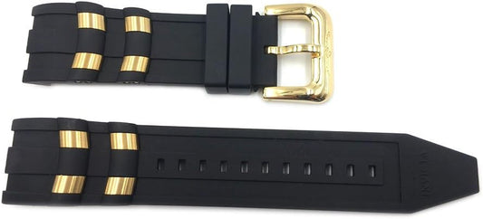 HOTGenuine Invicta Pro Diver 26mm Black Watch Strap for Model 6981, 6983, 6985, 6995