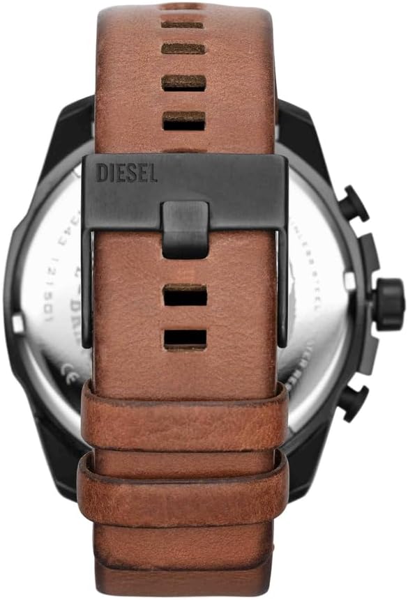 HOTDiesel Mega Chief Watch for Men, Chronograph Men's Watch