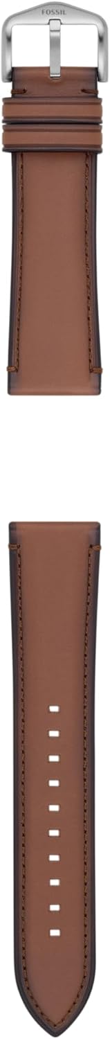 HOTFossil Men's 22mm Dark Brown LiteHide™ Leather Watch Band