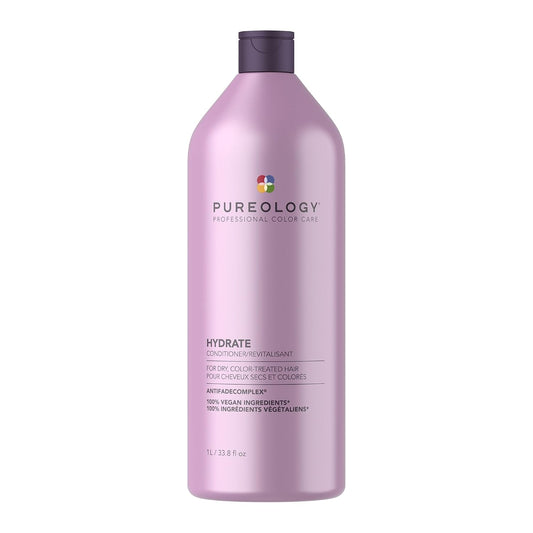HOTPureology Hydrate Conditioner - For Dry or Color Treated Hair, Nourishing Conditioner to Restore Moisture & Seal in Hydration, Protects Color Vibrancy, Vegan