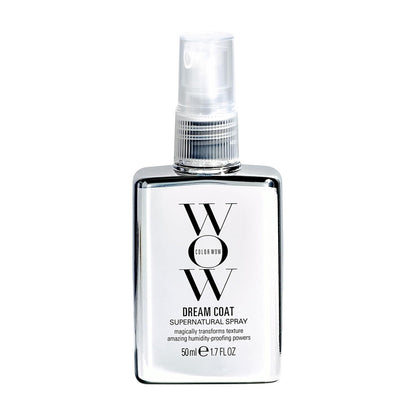 HOTCOLOR WOW Dream Coat Supernatural Spray, Anti-Humidity Frizz Control and Heat Protectant for Glassy, Shiny Hair