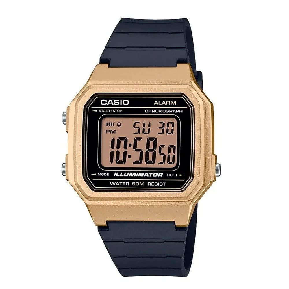 HOTCasio W217H Series | Men’s Digital Watch | 50M WR | 1/100 Second Stopwatch | LED Backlight | Countdown Timer | 100 SEC Chronograph | Daily Alarm | Hourly Time Signal | 7 Year Battery