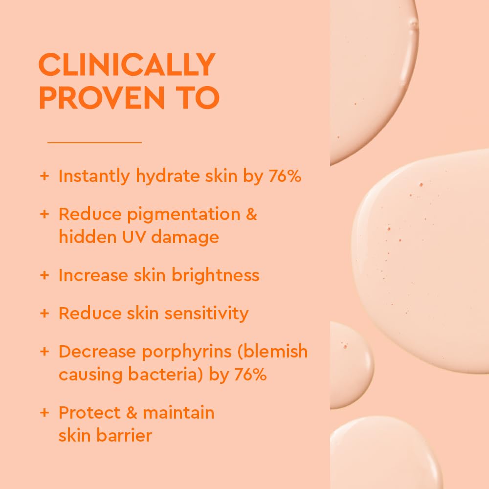 HOTBYOMA SPF 50 Face Fluid - Ultra-Lightweight Facial Sunscreen for All Skin Tones - Luminous Glow, No White Cast - SPF Moisturizer Strengthens Skin Barrier - 1.69 fl.oz