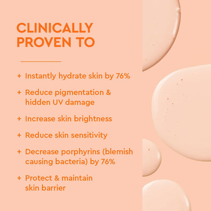 HOTBYOMA SPF 50 Face Fluid - Ultra-Lightweight Facial Sunscreen for All Skin Tones - Luminous Glow, No White Cast - SPF Moisturizer Strengthens Skin Barrier - 1.69 fl.oz