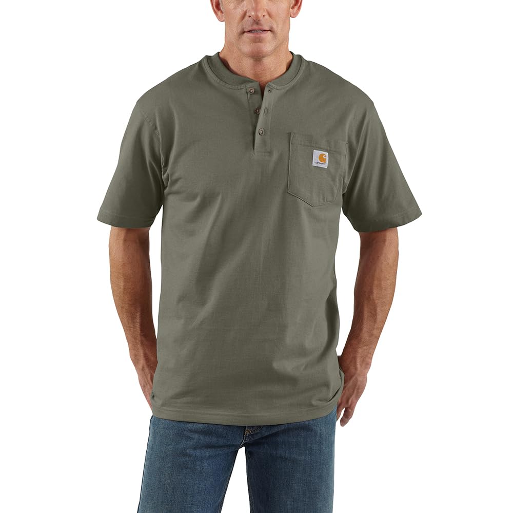 HOTCarhartt Men's Dearborn Loose Henley T-Shirt