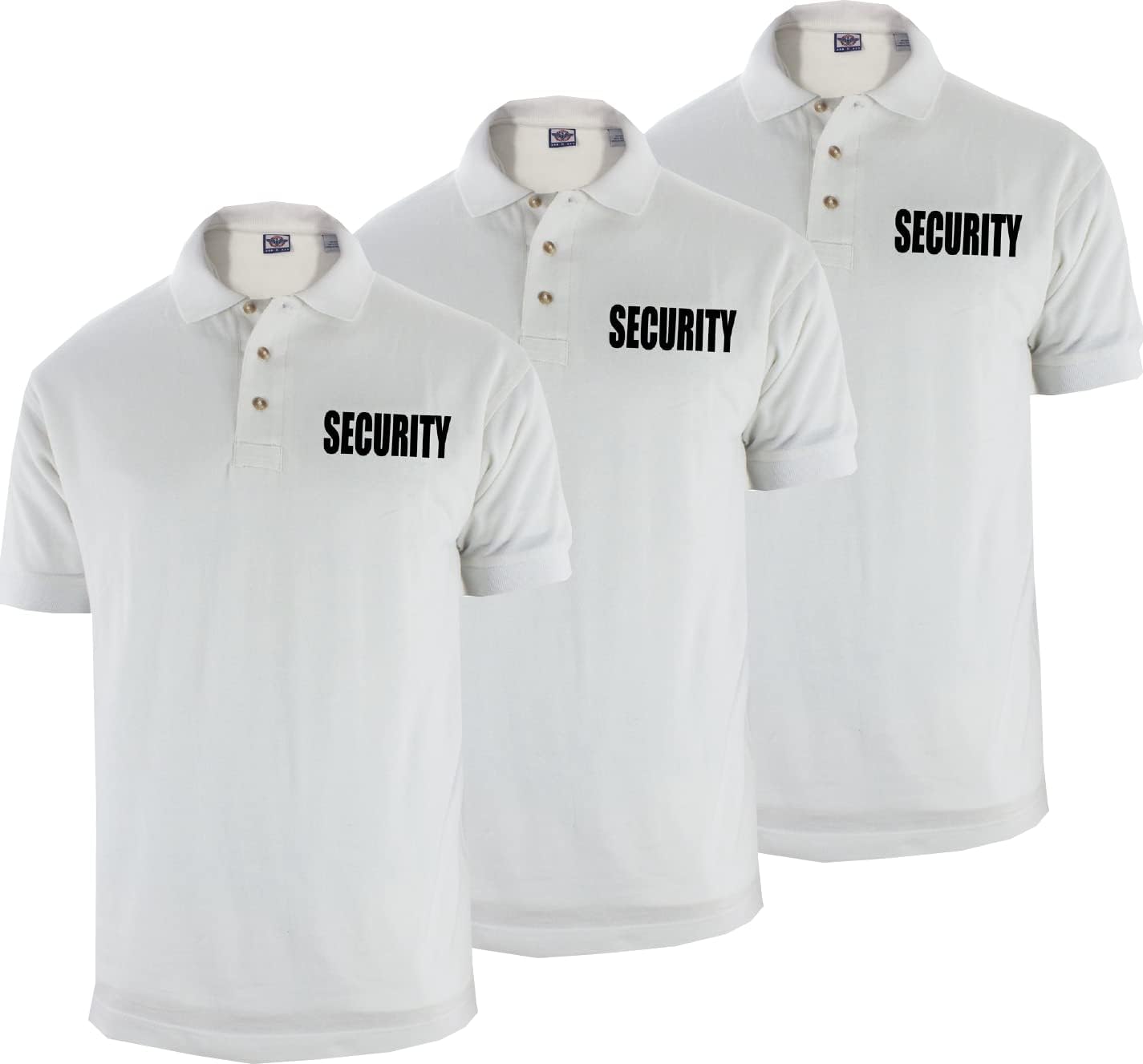 HOTFirst Class Poly Cotton Tactical Polo Shirts - Security Guard Officer Shirt