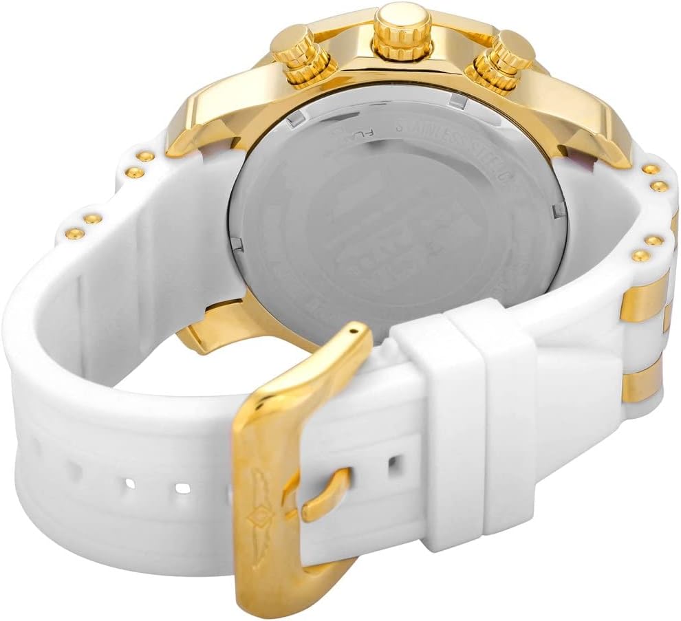 HOTInvicta Men Pro Diver Scuba Quartz Watch, White, 23422
