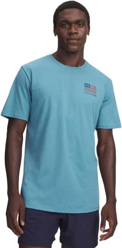 HOTUnder Armour Men's Freedom Flag Ua Short Sleeve T-Shirt