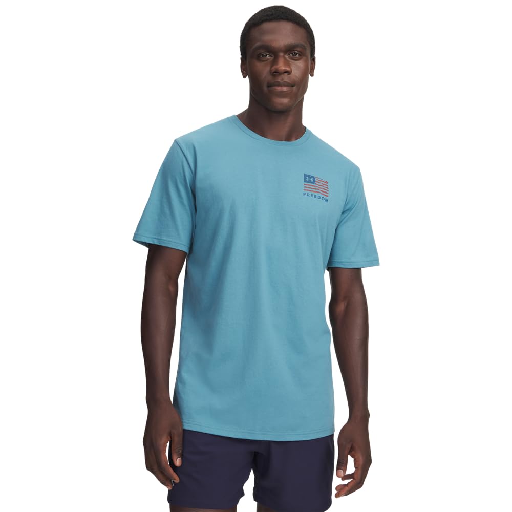 HOTUnder Armour Men's Freedom Flag Ua Short Sleeve T-Shirt