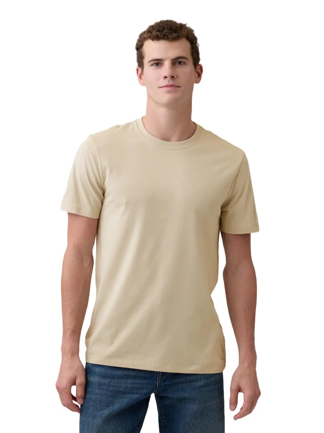 HOTGap Mens Everyday Soft Crewneck T-Shirt Tee