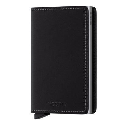 HOTSecrid Slim Wallet Original Leather With Rfid Safe Card Case
