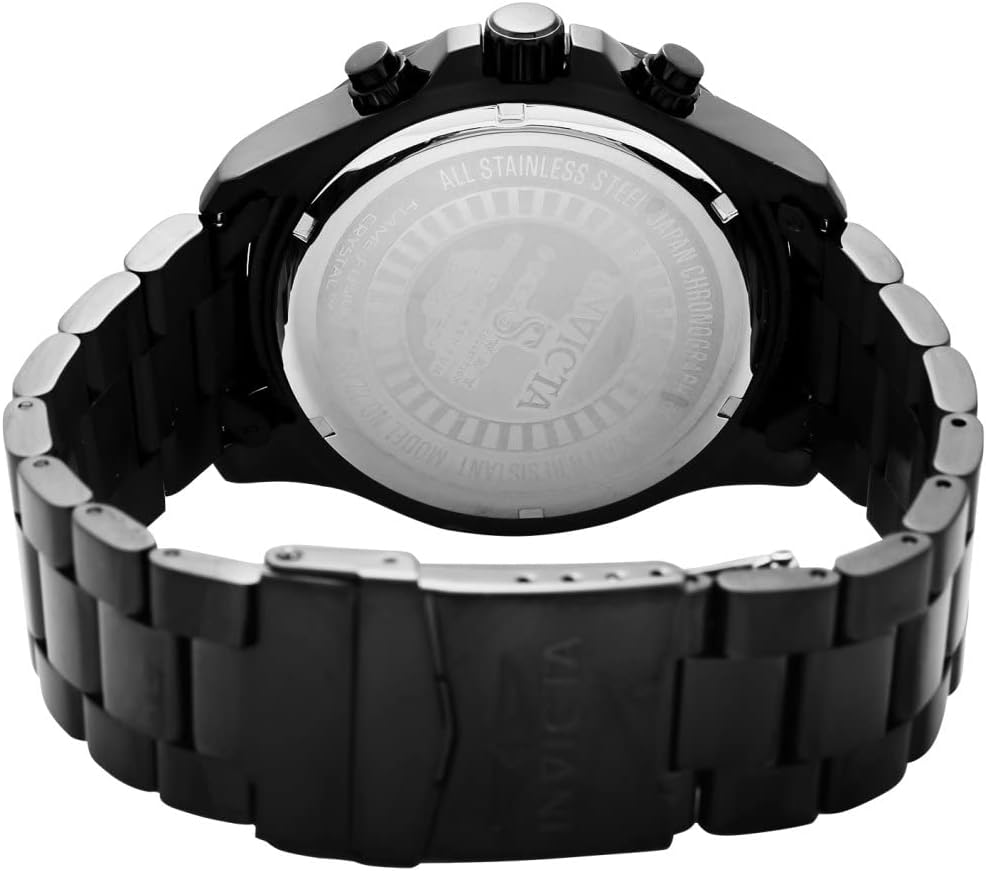 HOTInvicta Speedway Edelstahl Herren Quarzuhrwerk - 48mm