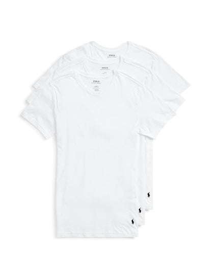 HOTPolo Ralph Lauren Underwear Men's Slim Fit Cotton Crew Tee 3 Pack