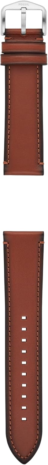 HOTFossil Men's 22mm Dark Brown LiteHide™ Leather Watch Band