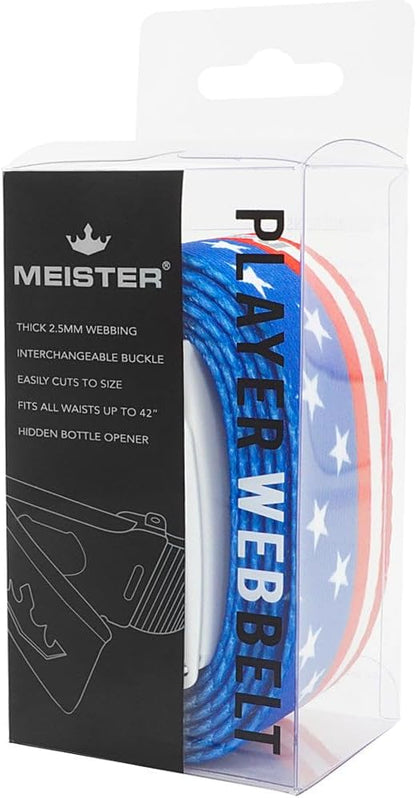 HOTMeister Player Golf Web Belt - Adjustable & Reversible
