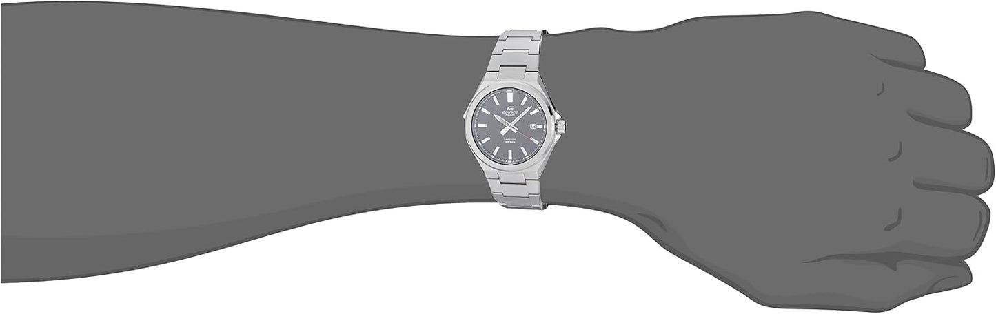 HOTCasio Edifice Men's Quartz Date Indicator Sapphire Crystal 100M Water Resistant Watch EFB-108D-1AV