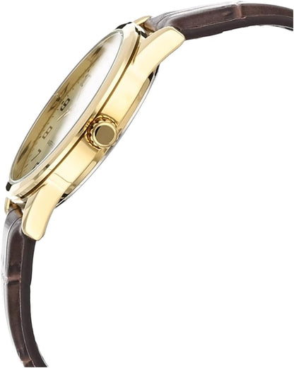 HOTCasio Men's Mtp-v001gl-9b Quartz Watch with Genuine Leather