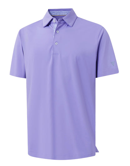 HOTMens Polo Shirts Short and Long Sleeve Casual Solid Stylish Dry Fit Performance Designed Collared Golf Polo Shirts for Men