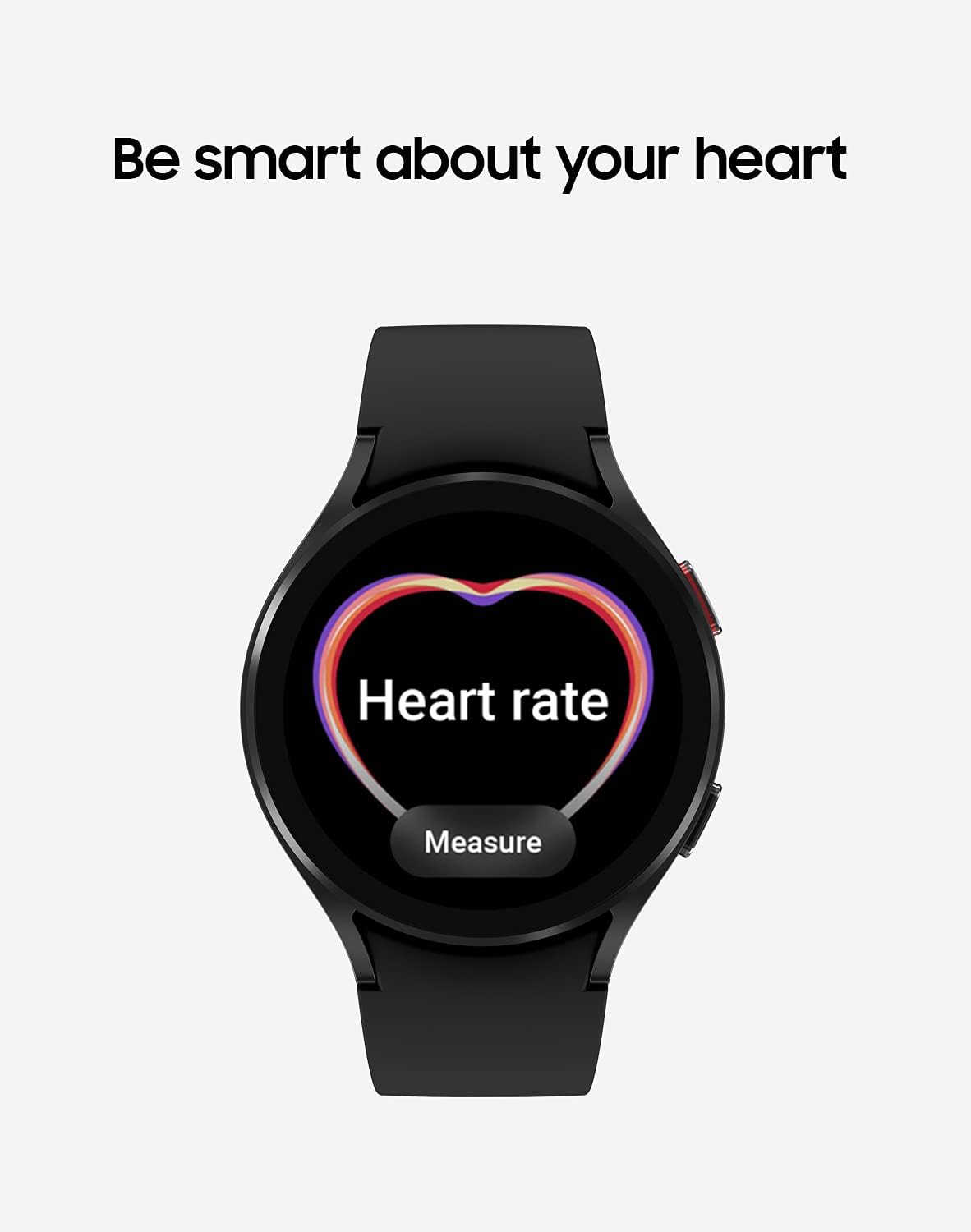 HOTSamsung Electronics Galaxy Watch 4 40mm Smartwatch with ECG Monitor Tracker for Health Fitness Running Sleep Cycles GPS Fall Detection Bluetooth US Version - (Black) (Renewed)