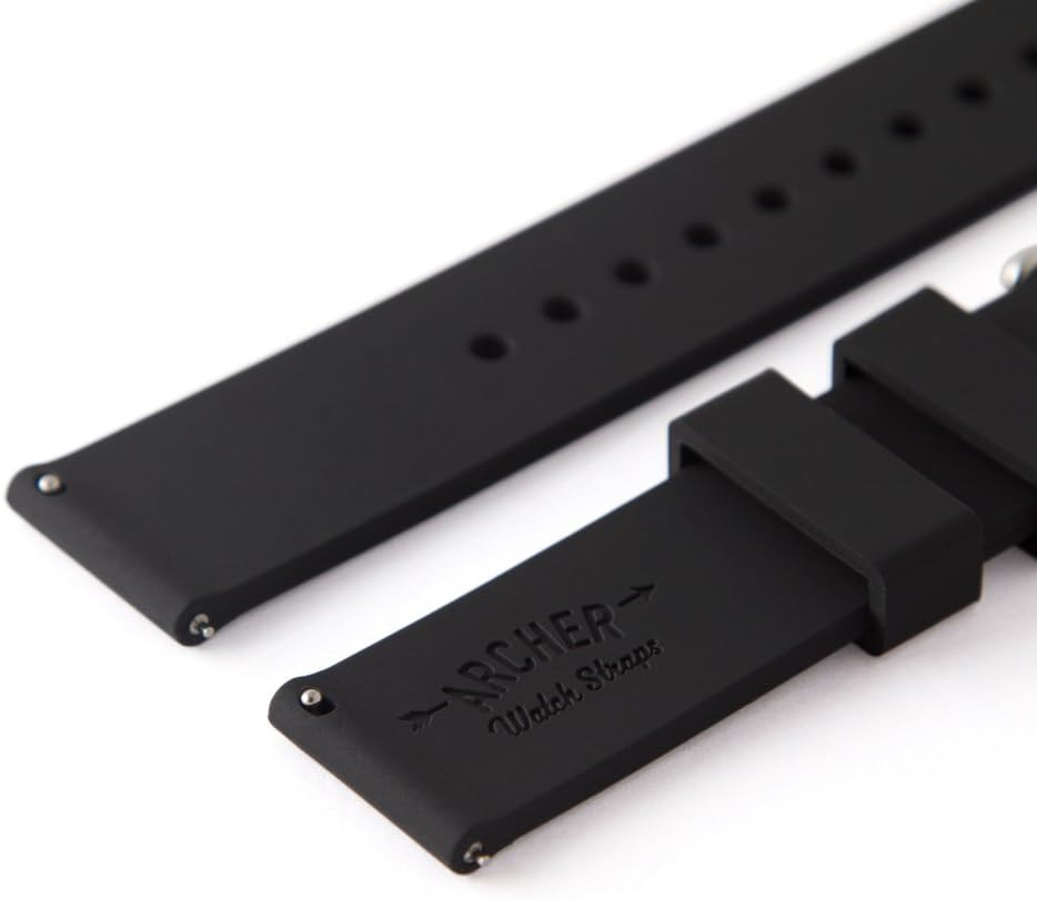 HOTArcher Watch Straps - Soft Silicone Quick Release Watch Bands