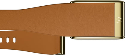 HOTWHOOP 5.0 LeatherLuxe Band – Genuine Italian Leather Accessory for Health, Fitness, & Wellness Wearable – Not Compatible with Gen 4