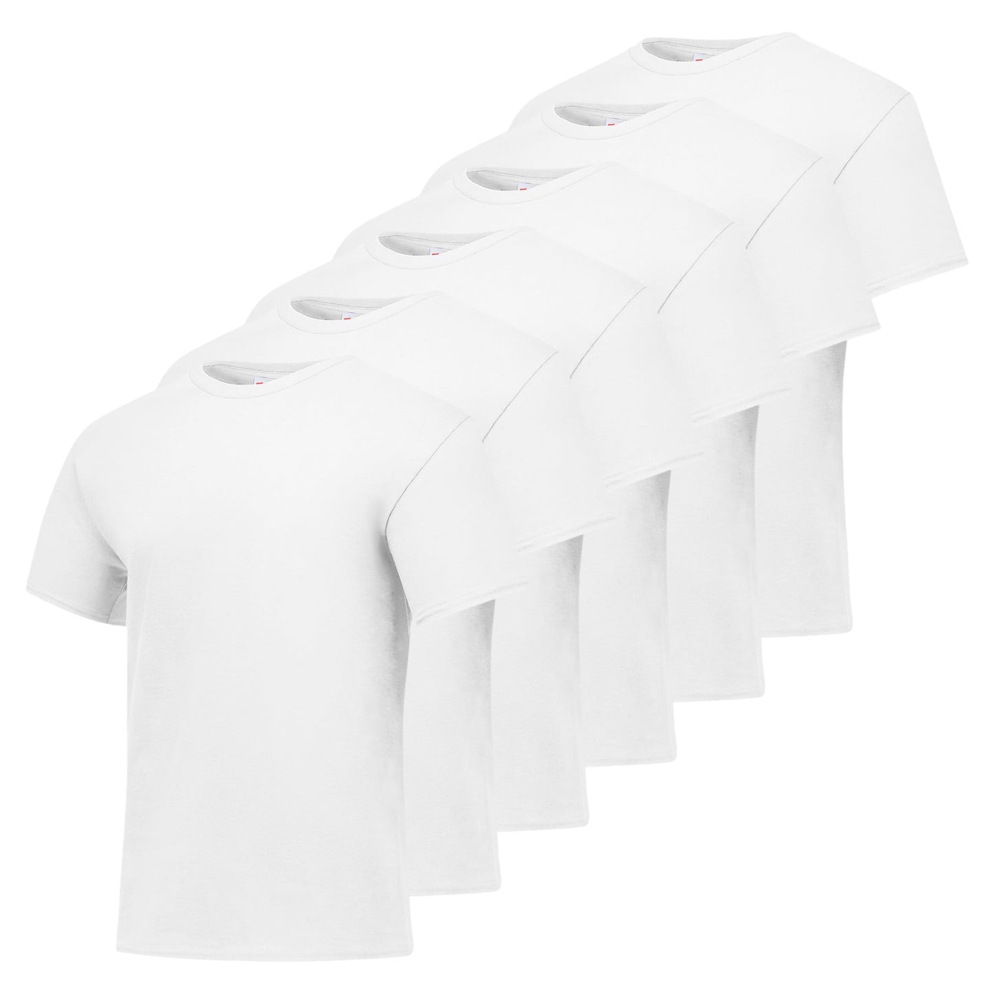 HOTHanes Men's T-Shirt Pack - 4 or 6 Pack - Essential-T Crewneck Cotton T-Shirts - Everyday Men's Clothing - Big & Tall