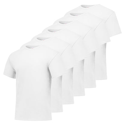 HOTHanes Men's T-Shirt Pack - 4 or 6 Pack - Essential-T Crewneck Cotton T-Shirts - Everyday Men's Clothing - Big & Tall