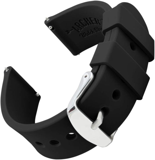 HOTArcher Watch Straps - Soft Silicone Quick Release Watch Bands