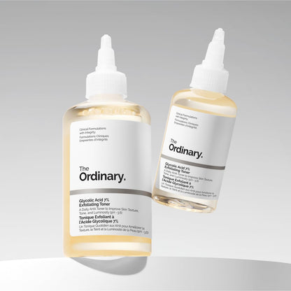 HOTThe Ordinary Glycolic Acid 7% Exfoliating Toner, Brightening and Smoothing Daily Toner for More Even-Looking Skin Tone