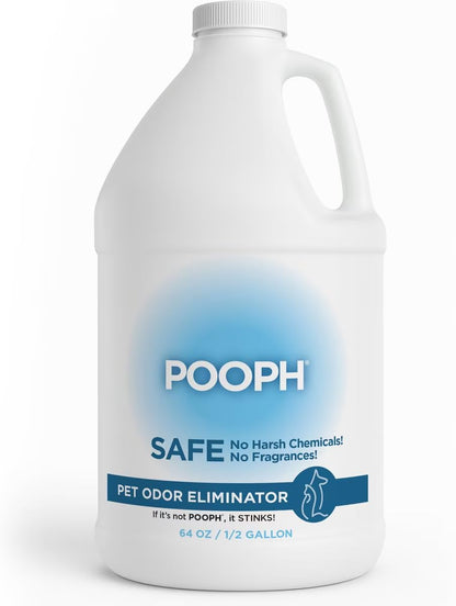 HOTPooph Pet Odor Eliminator, 32oz - Eliminates Odors at the Molecular Level, Dogs, Cats, Freshener, Eliminator, Urine, Poop, Pee, Deodorizer, Nature’s, Puppy, Fresh, Clean, Furniture, Potty