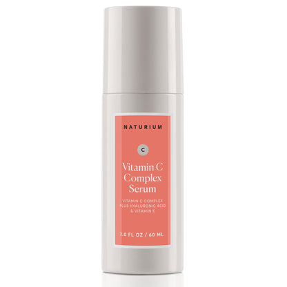 HOTNaturium Vitamin C Complex Face Serum, Plus Hyaluronic Acid & Vitamin E, Anti Aging Skin Care Treatment, 1 oz